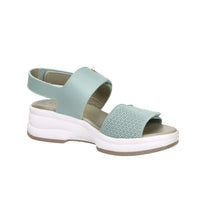 Donna Serena Women's Wedge Sandal 9M6092DM Aqua Green