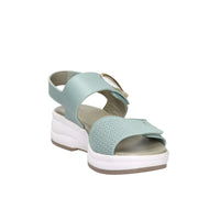 Donna Serena Women's Wedge Sandal 9M6092DM Aqua Green