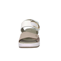 Donna Serena Women's Wedge Sandal 9M6092DM White/Beige