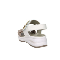 Donna Serena Women's Wedge Sandal 9M6092DM White/Beige