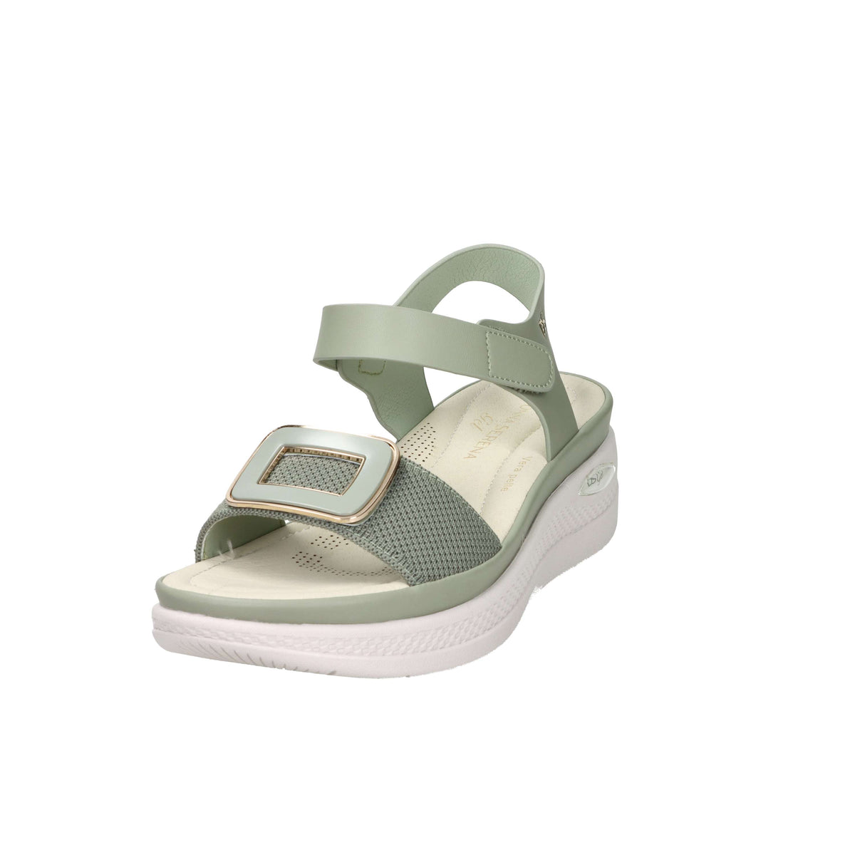 Donna Serena Women's Wedge Sandal 306080DM Aqua Green