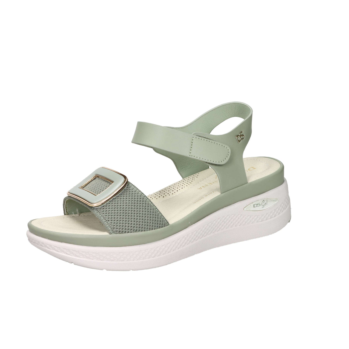 Donna Serena Women's Wedge Sandal 306080DM Aqua Green