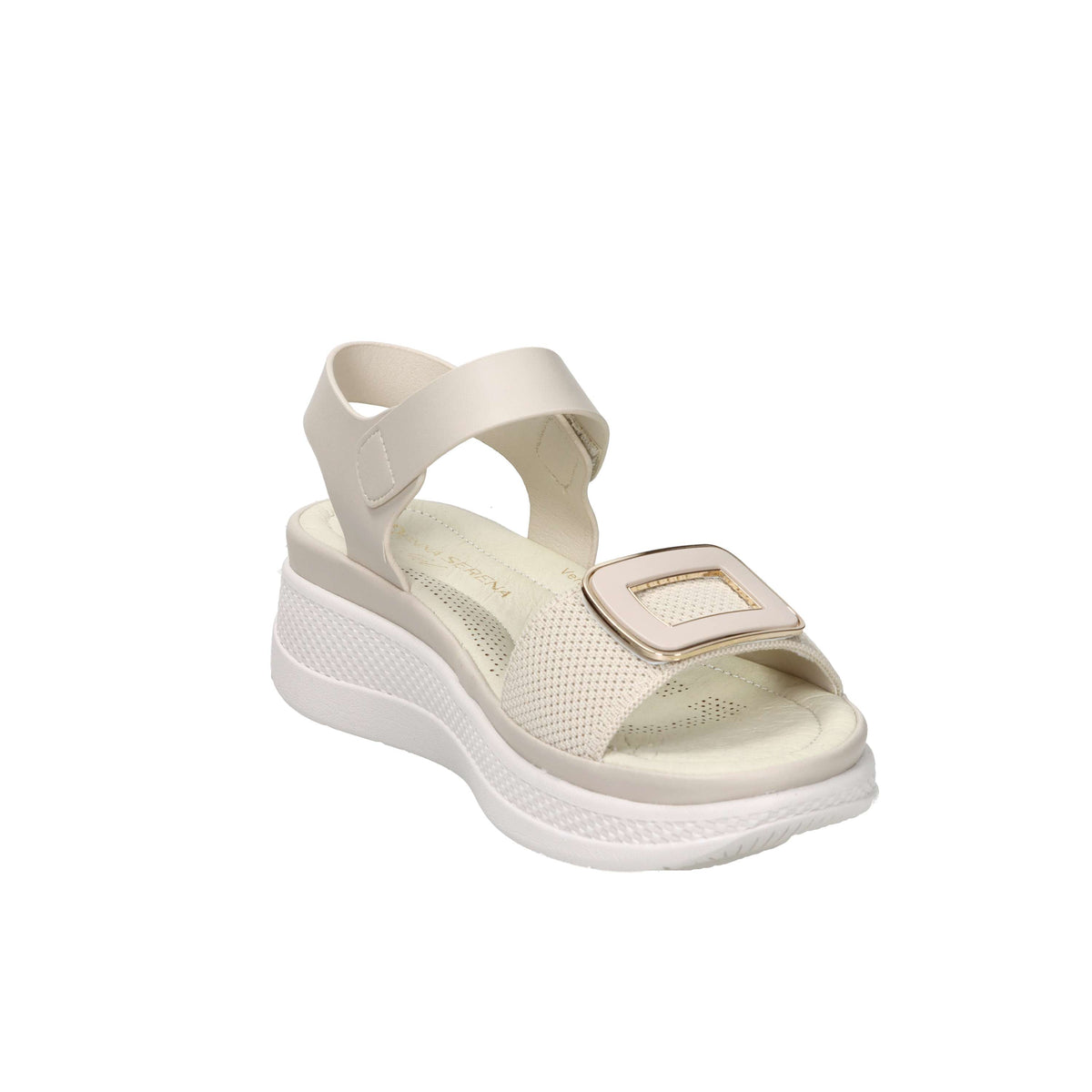 Donna Serena Women's Wedge Sandal 306080DM Beige