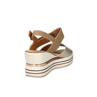 Women's Serena Donna Wedge Sandal 156076DM Cuoio