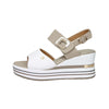Donna Serena Women's Wedge Sandal 156076DM White