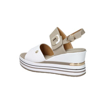 Donna Serena Damen Keilsandalette 156076DM Weiß