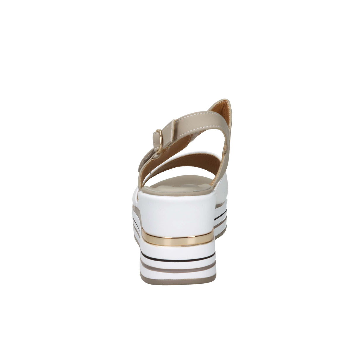 Donna Serena Damen Keilsandalette 156076DM Weiß