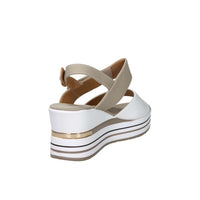 Donna Serena Damen Keilsandalette 156076DM Weiß