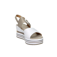 Donna Serena Damen Keilsandalette 156076DM Weiß