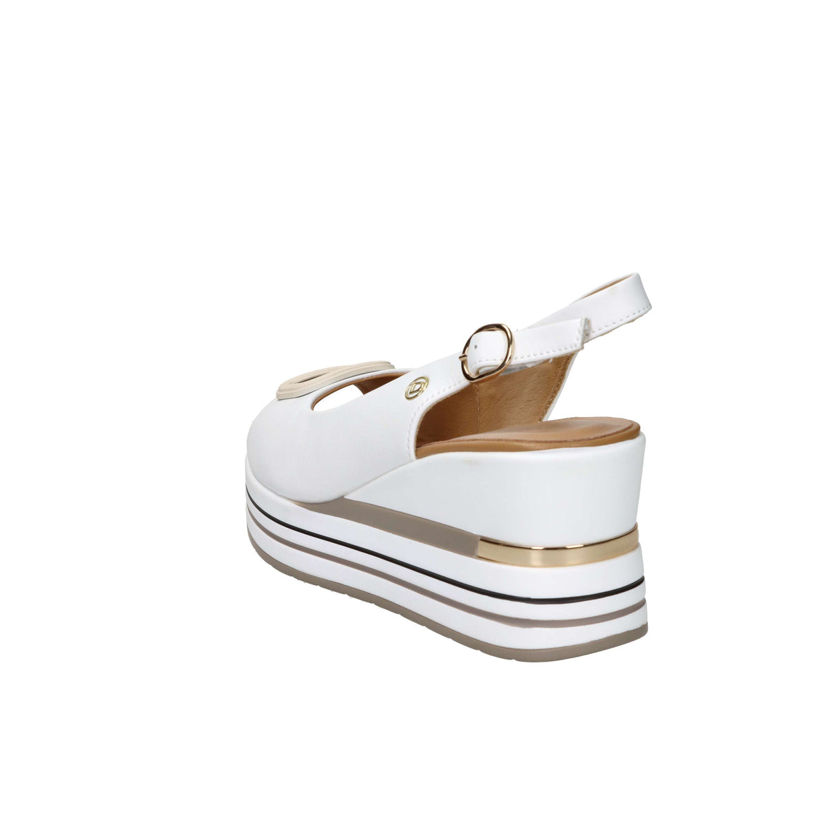 Donna Serena Women's Wedge Sandal 156079DM White