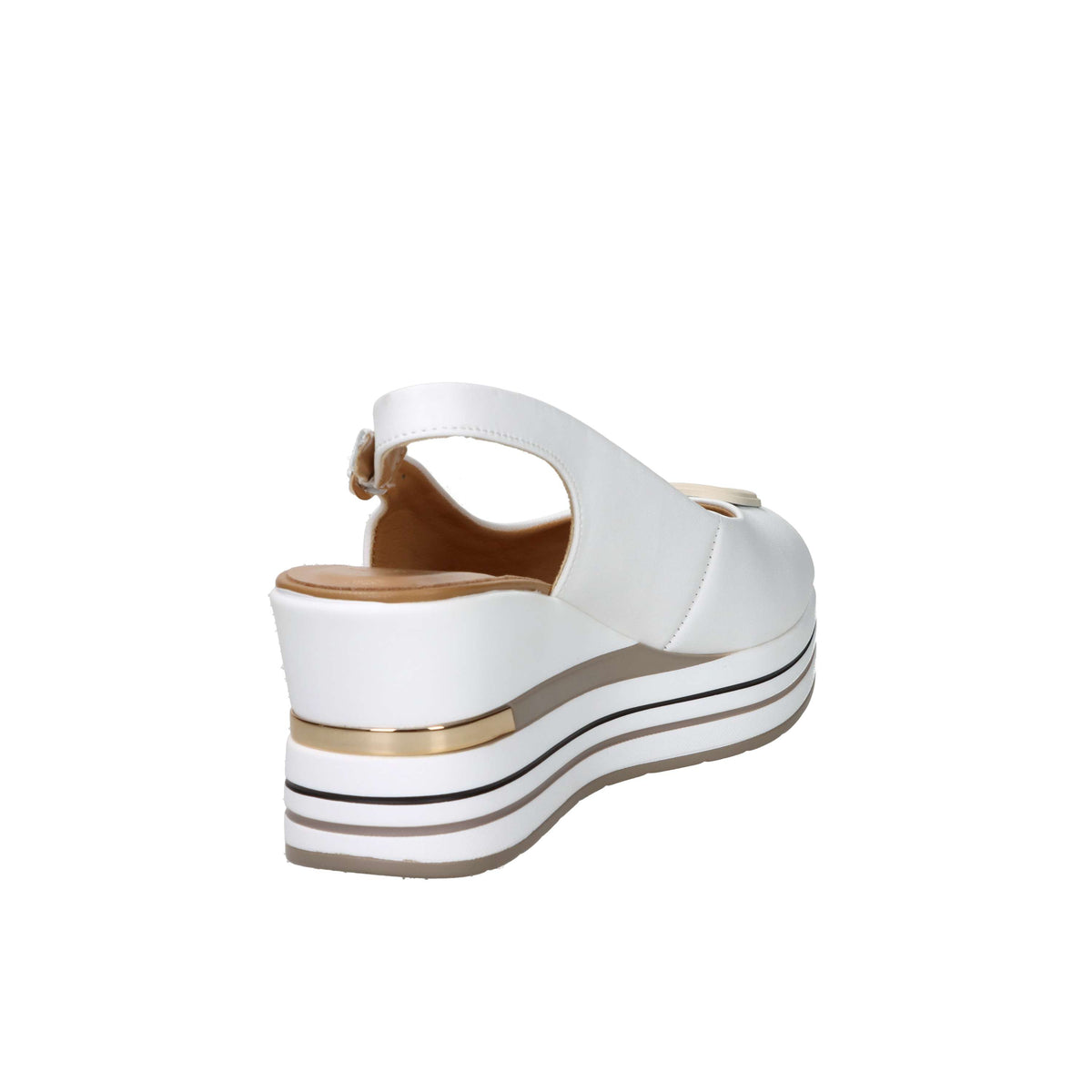 Donna Serena Women's Wedge Sandal 156079DM White