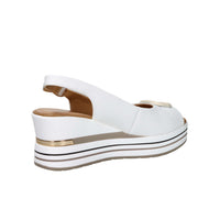 Donna Serena Women's Wedge Sandal 156079DM White