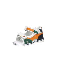 Balducci Niños y jóvenes Sandalia CITA7362 Blanco/Naranja