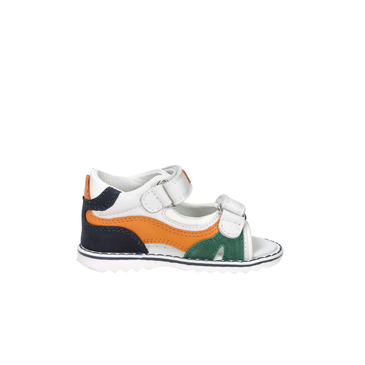 Balducci Niños y jóvenes Sandalia CITA7362 Blanco/Naranja