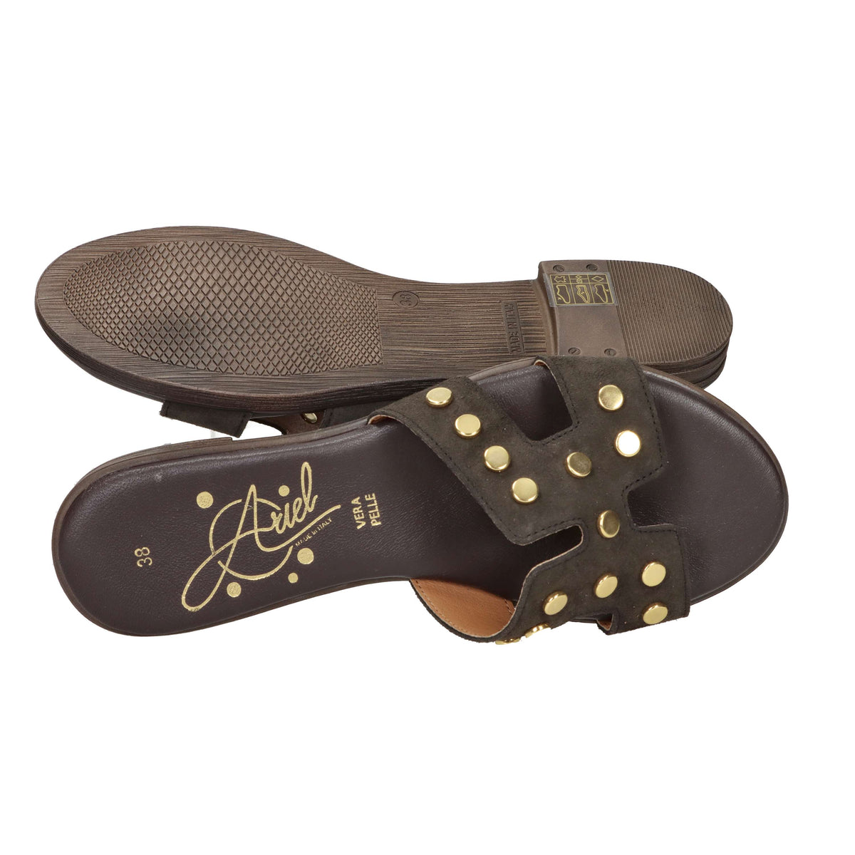 Ariel Mujer Zapatilla baja 17386 Marrón