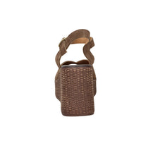 Ariel Mujer Sandalia con cuña 17400 Marrón