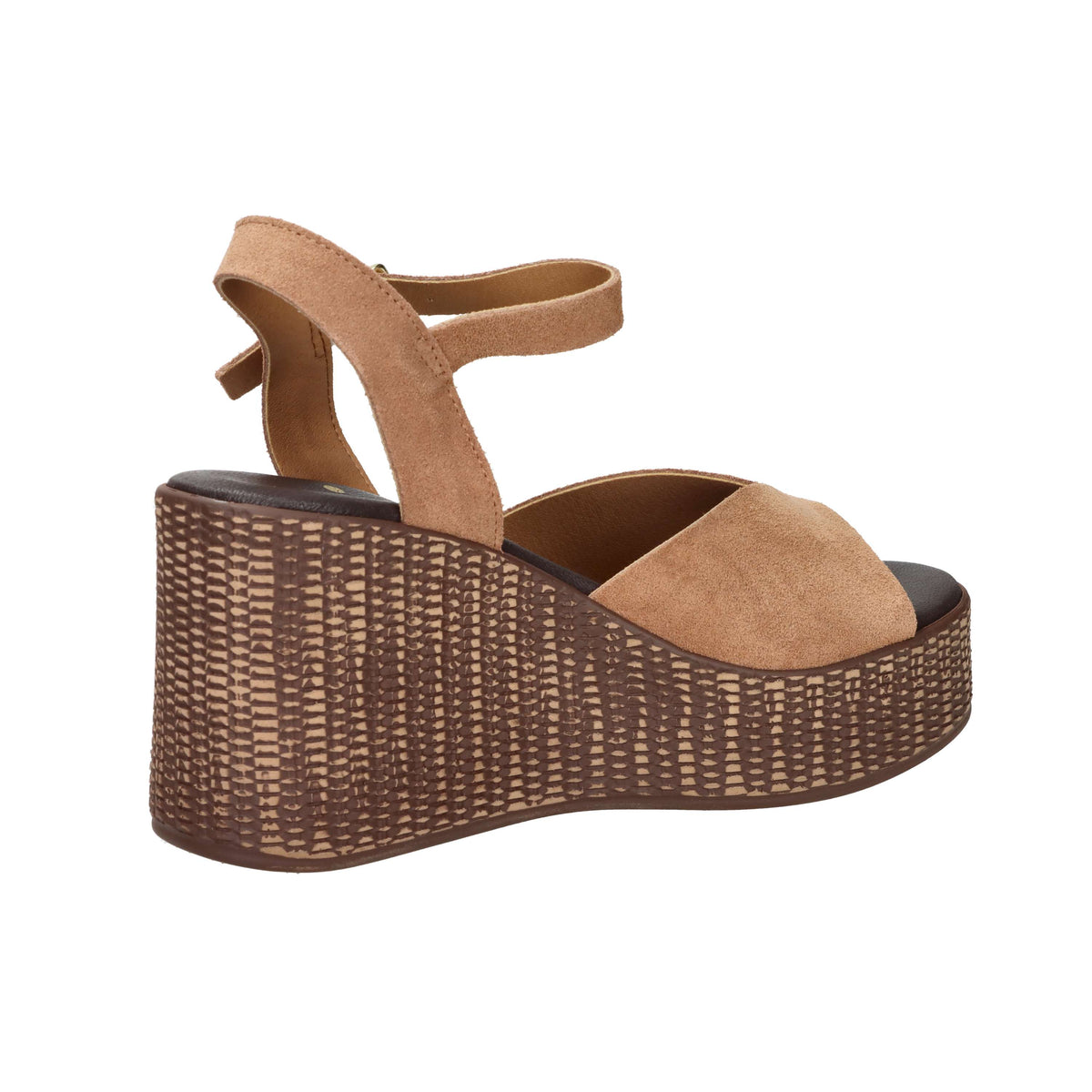 Ariel Donna Wedge Sandal 17400 Leather