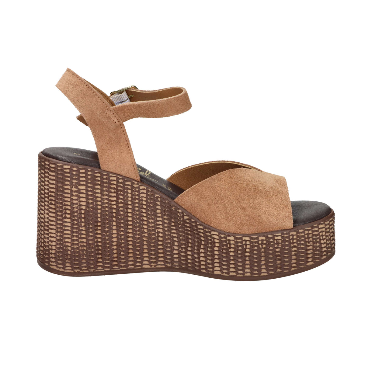 Ariel Donna Wedge Sandal 17400 Leather