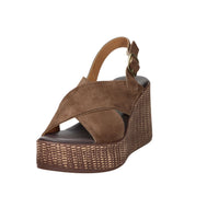 Ariel Women's Wedge Sandal 17398 Brown