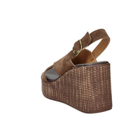 Ariel Women's Wedge Sandal 17398 Brown
