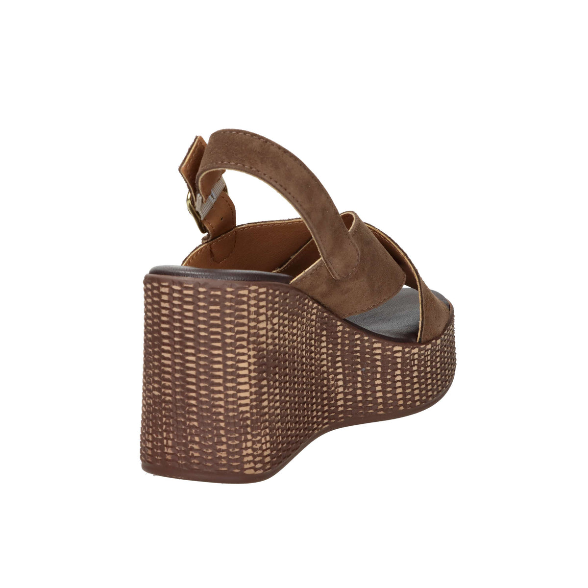Ariel Women's Wedge Sandal 17398 Brown