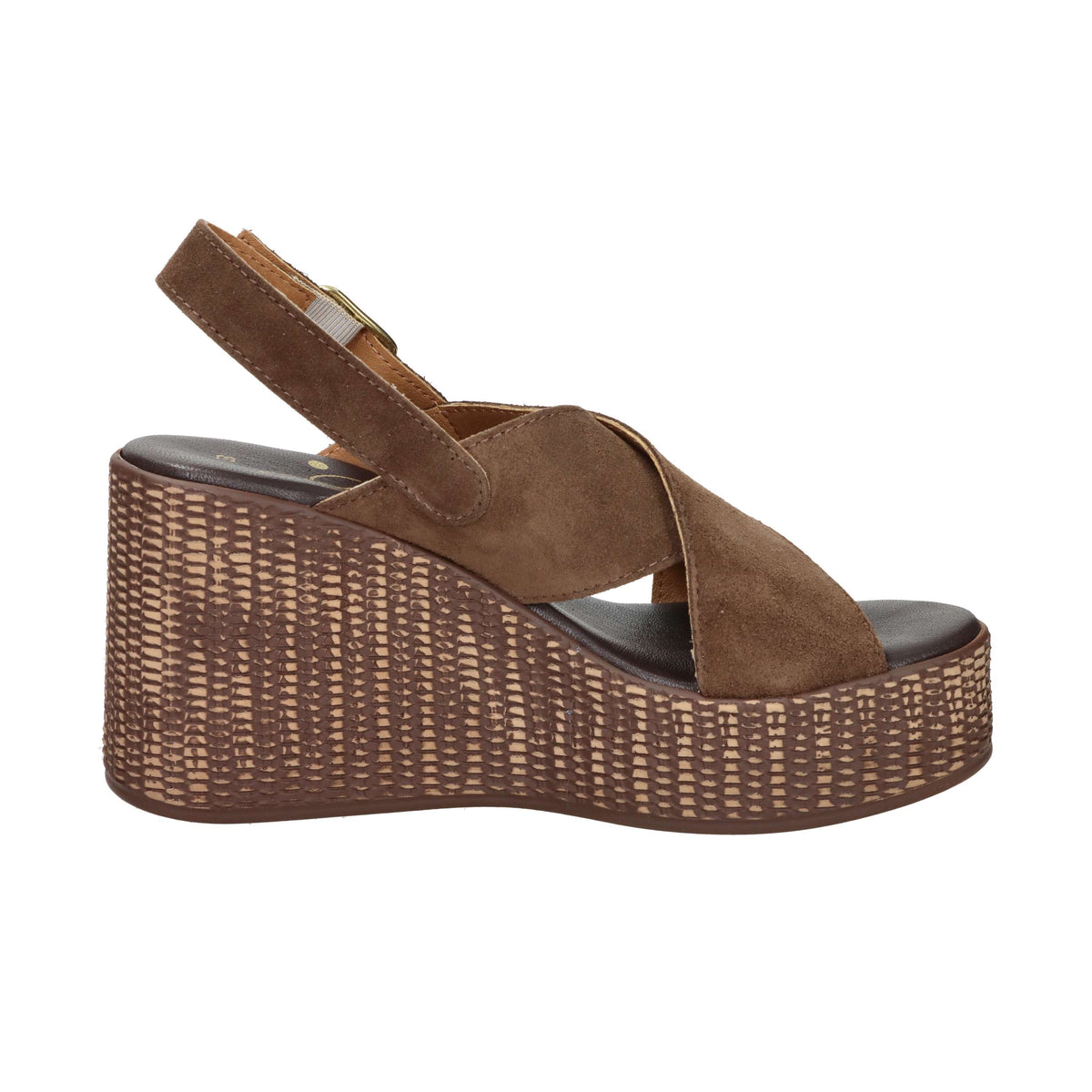 Ariel Women's Wedge Sandal 17398 Brown