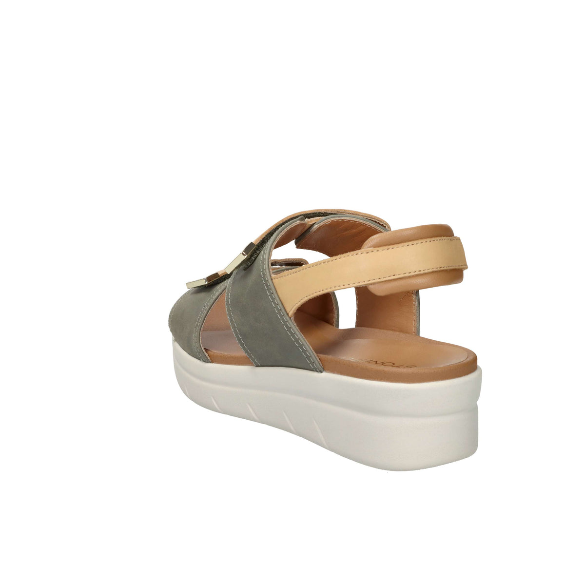 Stonefly Women's Wedge Sandal 223661 Military Green