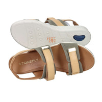 Stonefly Women's Wedge Sandal 223661 Military Green