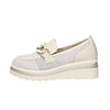 Cinzia Soft Donna Mocassino con zeppa CI1109 Beige