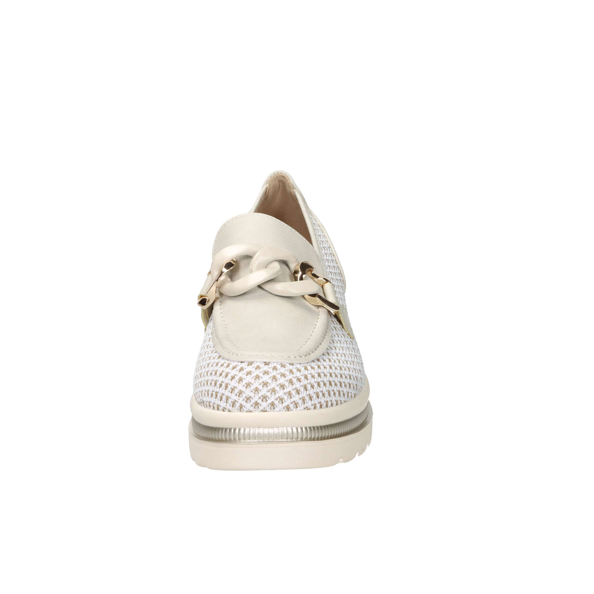 Cinzia Soft Donna Mocassino con zeppa CI1109 Beige