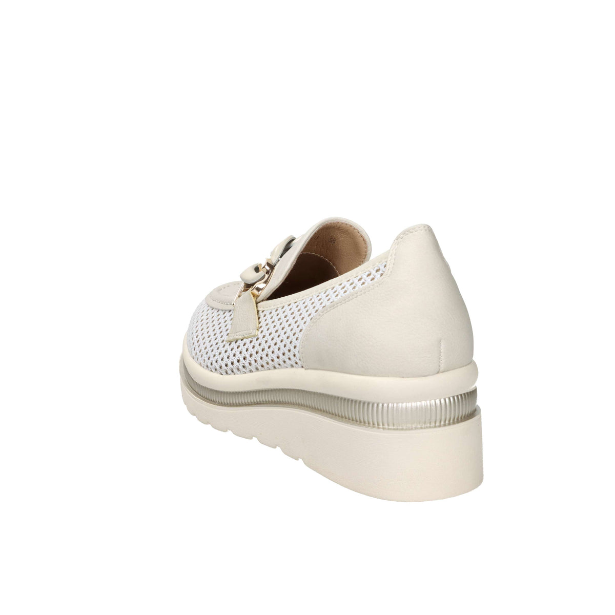 Cinzia Soft Donna Mocassino con zeppa CI1109 Beige
