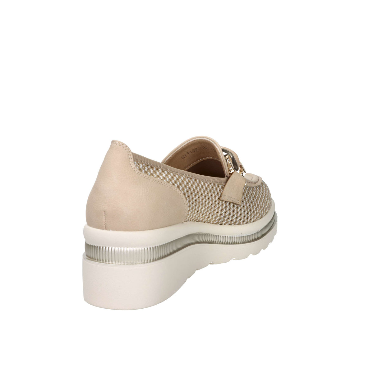 Cinzia Soft Donna Mocassino con zeppa CI1109 Naturale