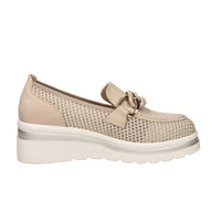 Cinzia Soft Donna Mocassino con zeppa CI1109 Naturale