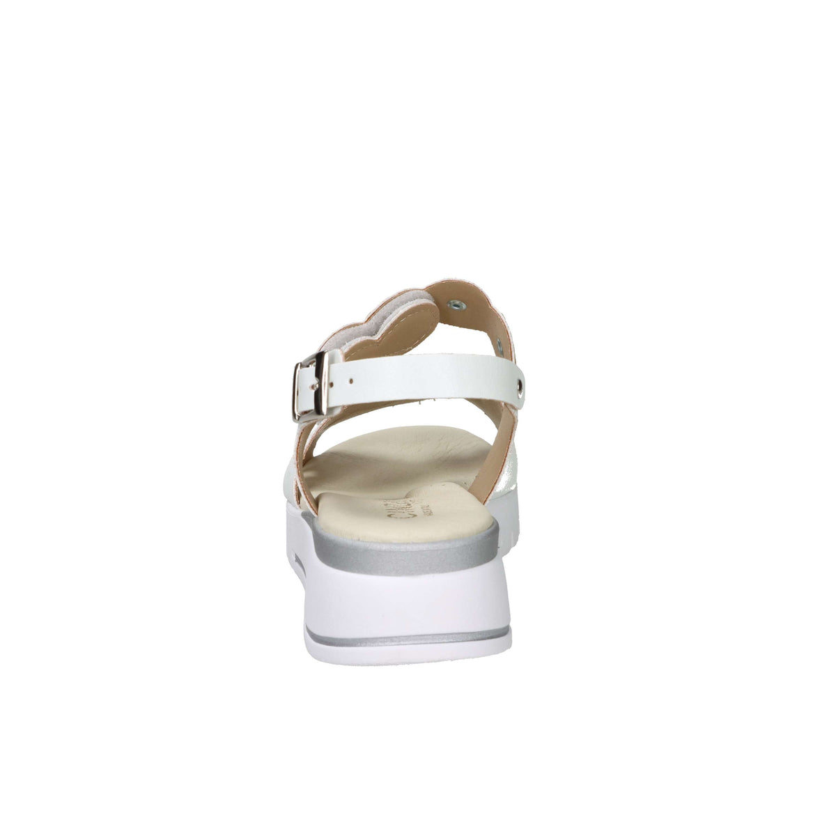 Cinzia Soft Women's Wedge Sandal LF023080 White/Silver