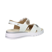Cinzia Soft Women's Wedge Sandal LF023080 White/Silver