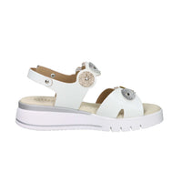 Cinzia Soft Women's Wedge Sandal LF023080 White/Silver