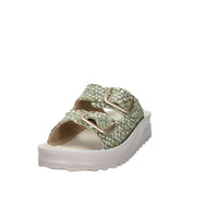 Cinzia Soft Damen Flache Pantolette GF215B Grün