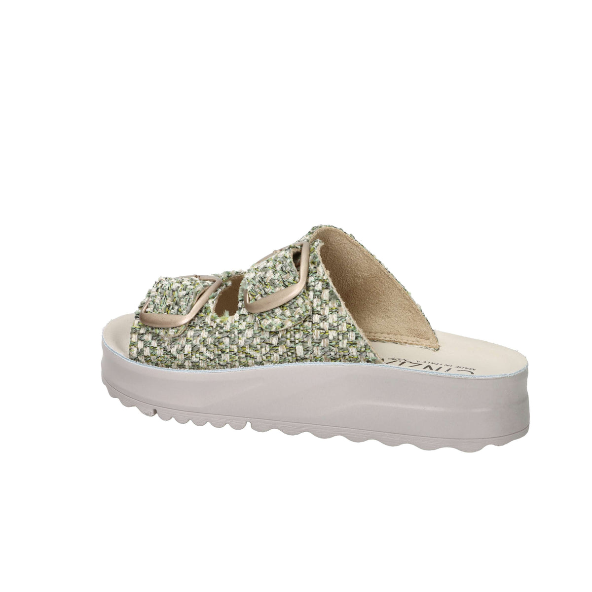 Cinzia Soft Damen Flache Pantolette GF215B Grün