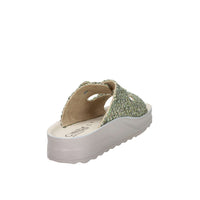 Cinzia Soft Damen Flache Pantolette GF215B Grün