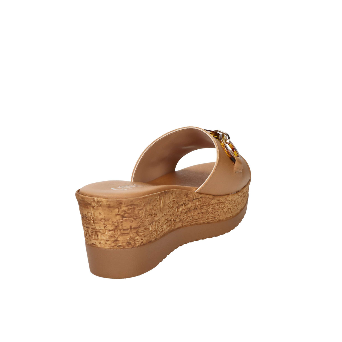 Cinzia Soft Donna Ciabatta con zeppa IAF53457 Cuoio