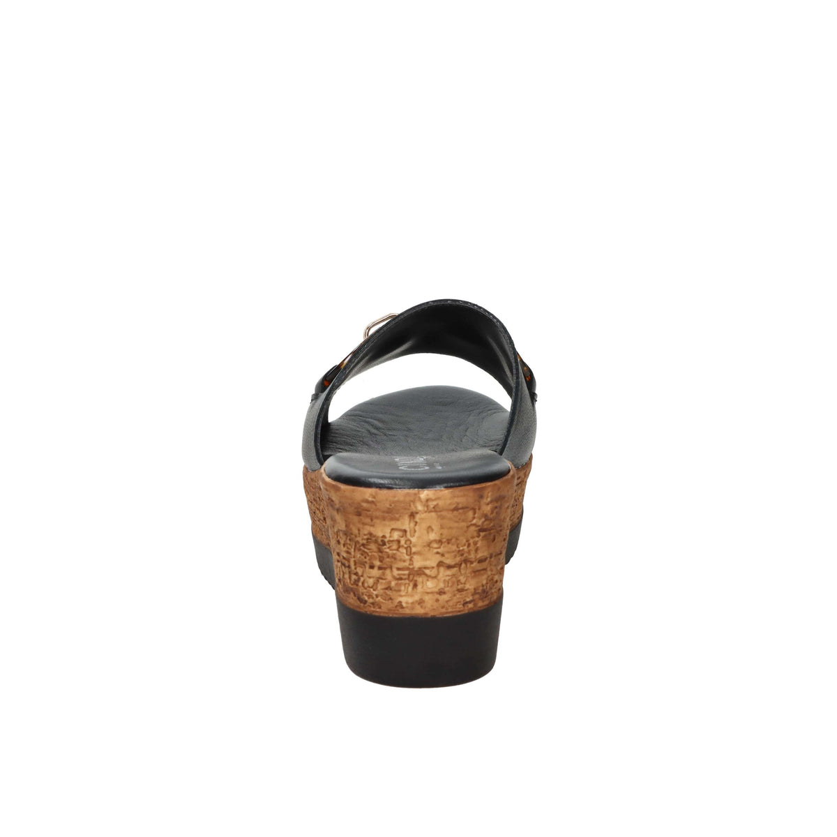 Cinzia Soft Damen Pantolette mit Keilabsatz IAF53457 Schwarz