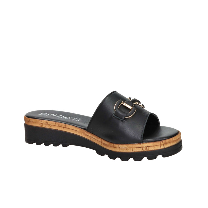 Cinzia Soft Donna Ciabatta bassa IAF23533 Nero
