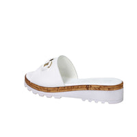 Cinzia Soft Damen Flache Pantolette IAF23533 Weiß