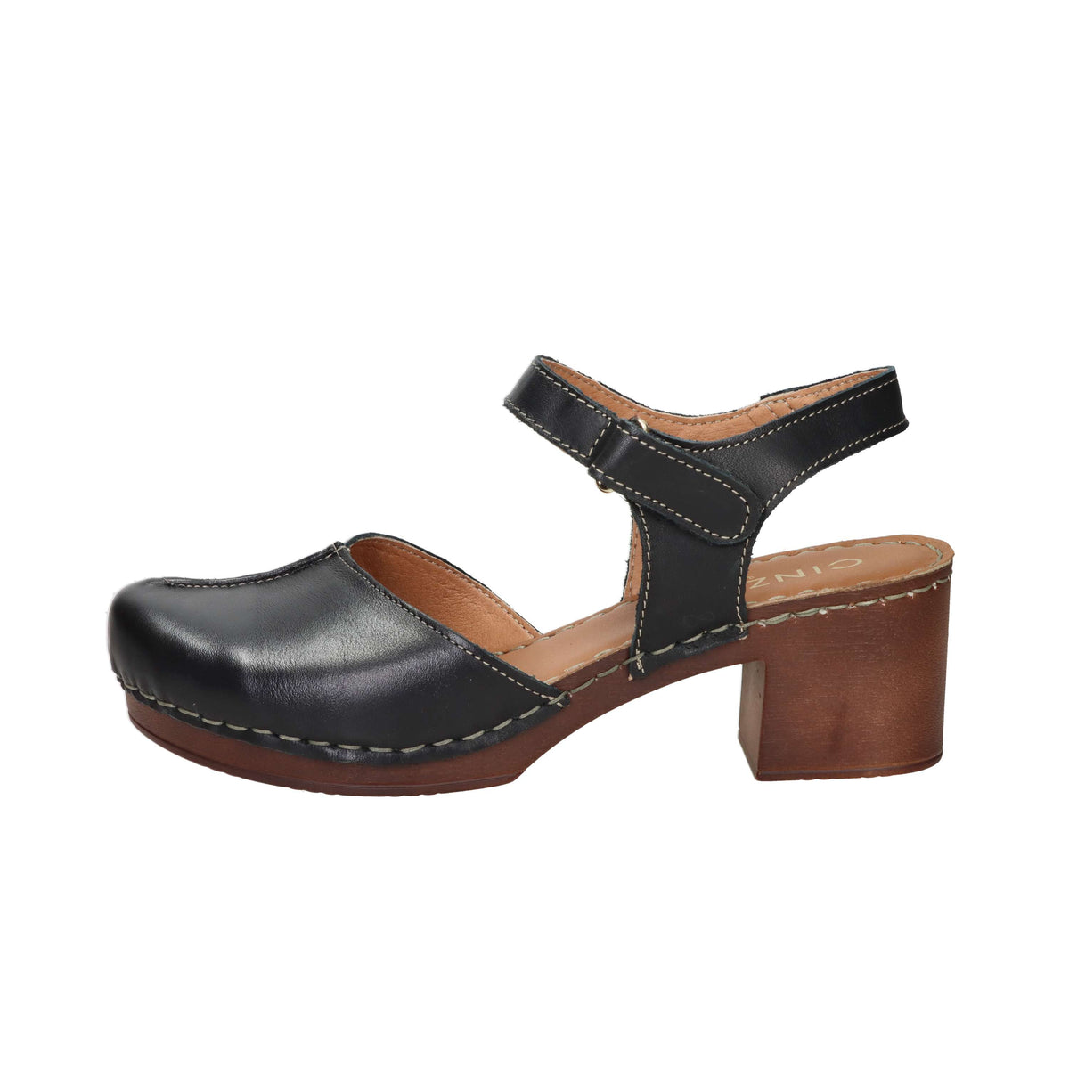 Cinzia Soft Damen Sandale mit Absatz PQ5202732G Schwarz