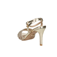 Miabelle Damen Sandale mit Absatz MB1153 Platin
