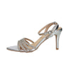 Miabelle Damen Sandale mit Absatz MB1153 Silber
