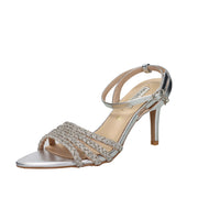 Miabelle Damen Sandale mit Absatz MB1153 Silber
