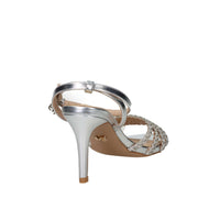 Miabelle Damen Sandale mit Absatz MB1153 Silber