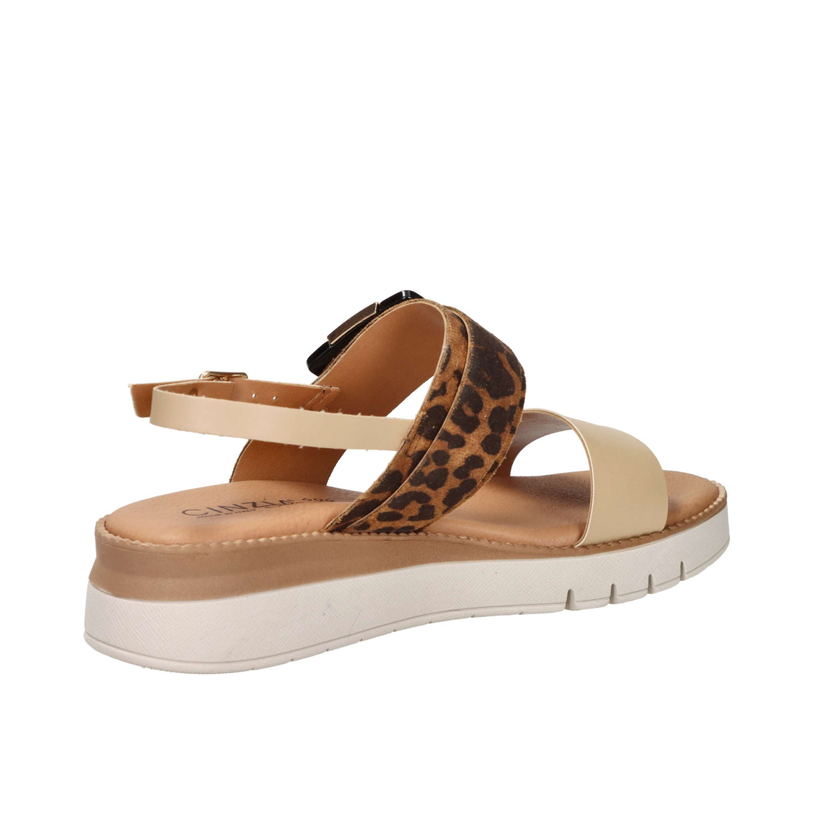 Cinzia Soft Women's Wedge Sandal NG2755 Leather
