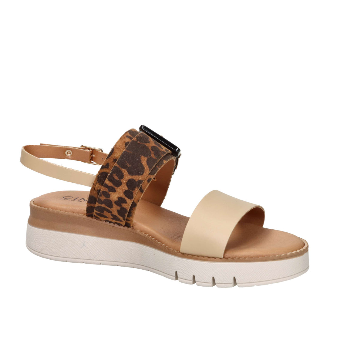 Cinzia Soft Women's Wedge Sandal NG2755 Leather